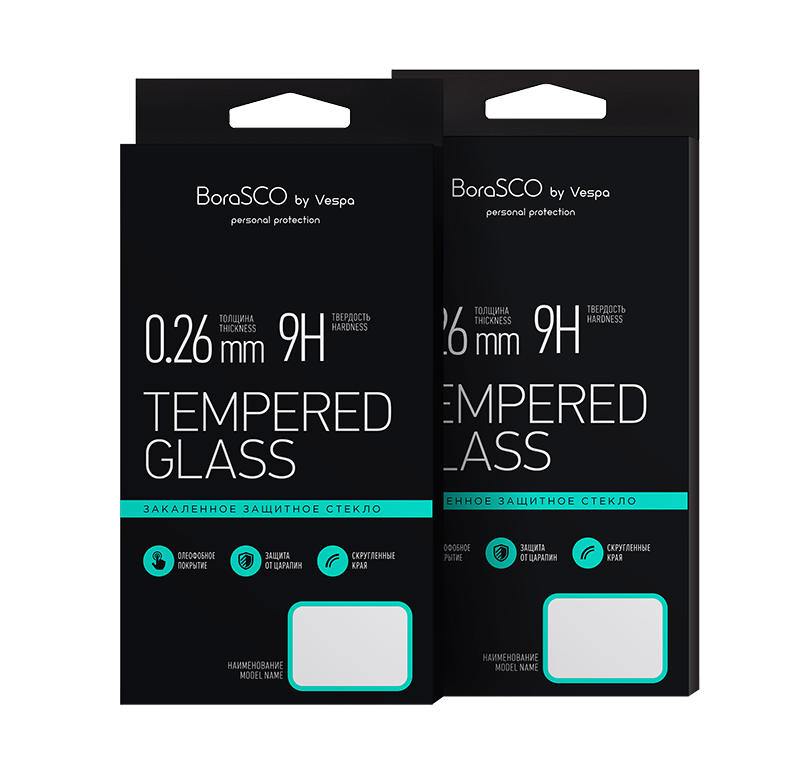 BoraSCO Full Cover+Full Glue պաշտպանիչ թաղանթ Xiaomi Mi A2-ի համար