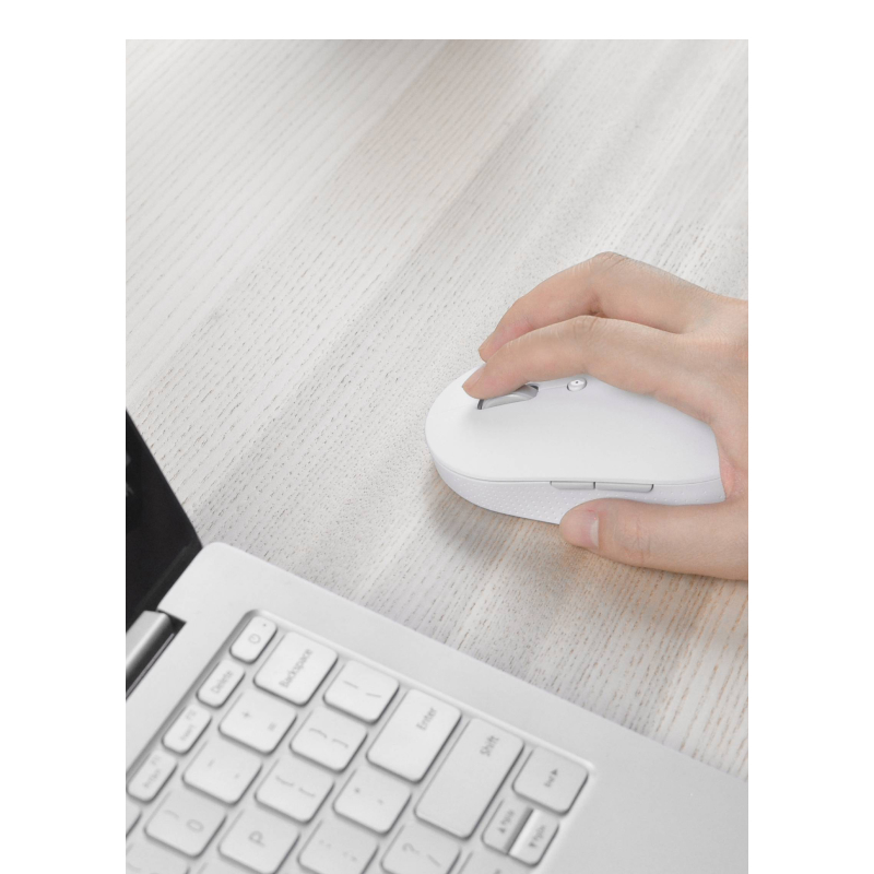 Անլար մկնիկ Mi Dual Mode Wireless Mouse Silent Edition white 4