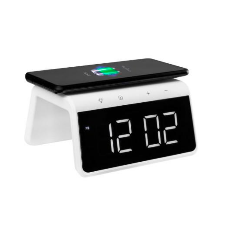 Գրասեղանի ժամացույց Gelius Pro Smart Desktop Clock Time Bridge GP-SDC01 + անլար լիցքավորում